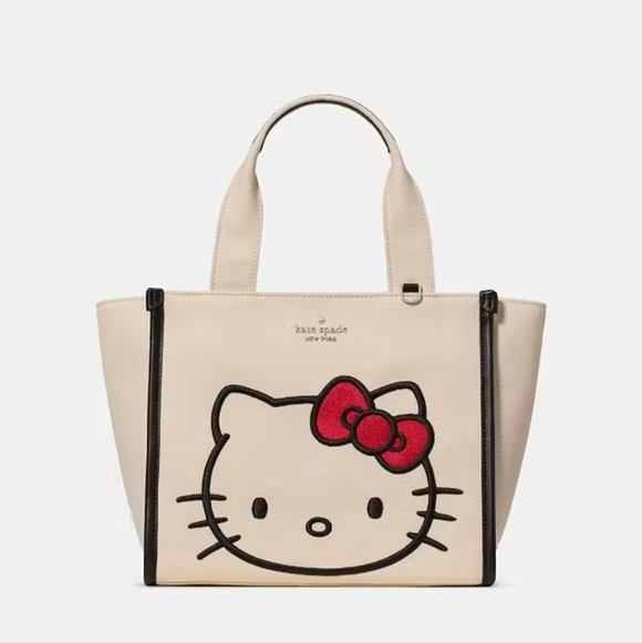 Kate Spade Hello Kitty And Friends X Kate Spade New York Small Tote Bag Natural